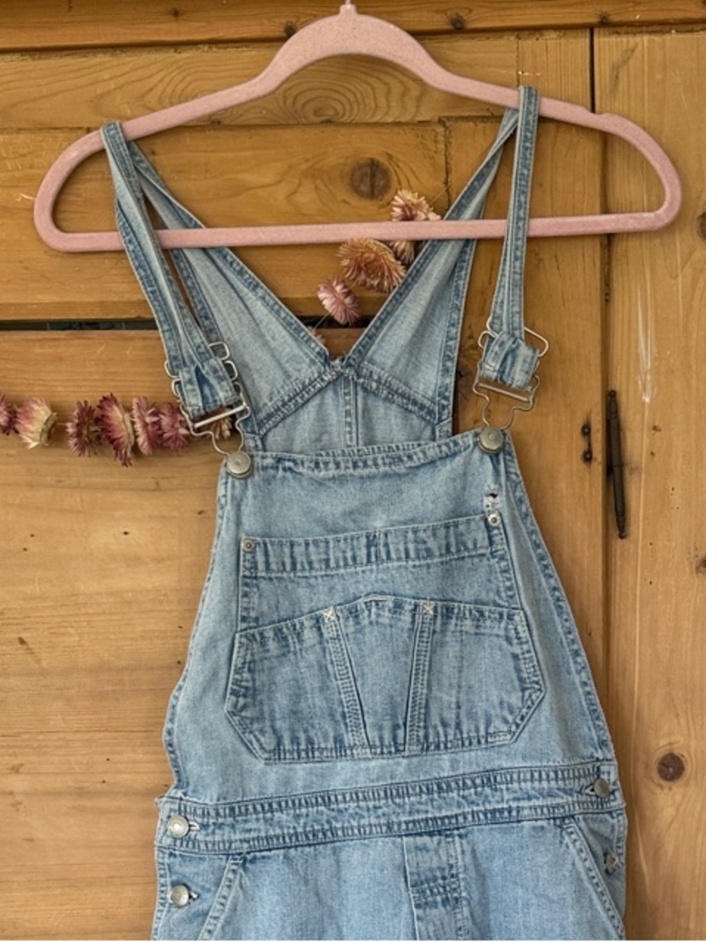 Women’s Vintage GAP Light Blue Denim Overalls small